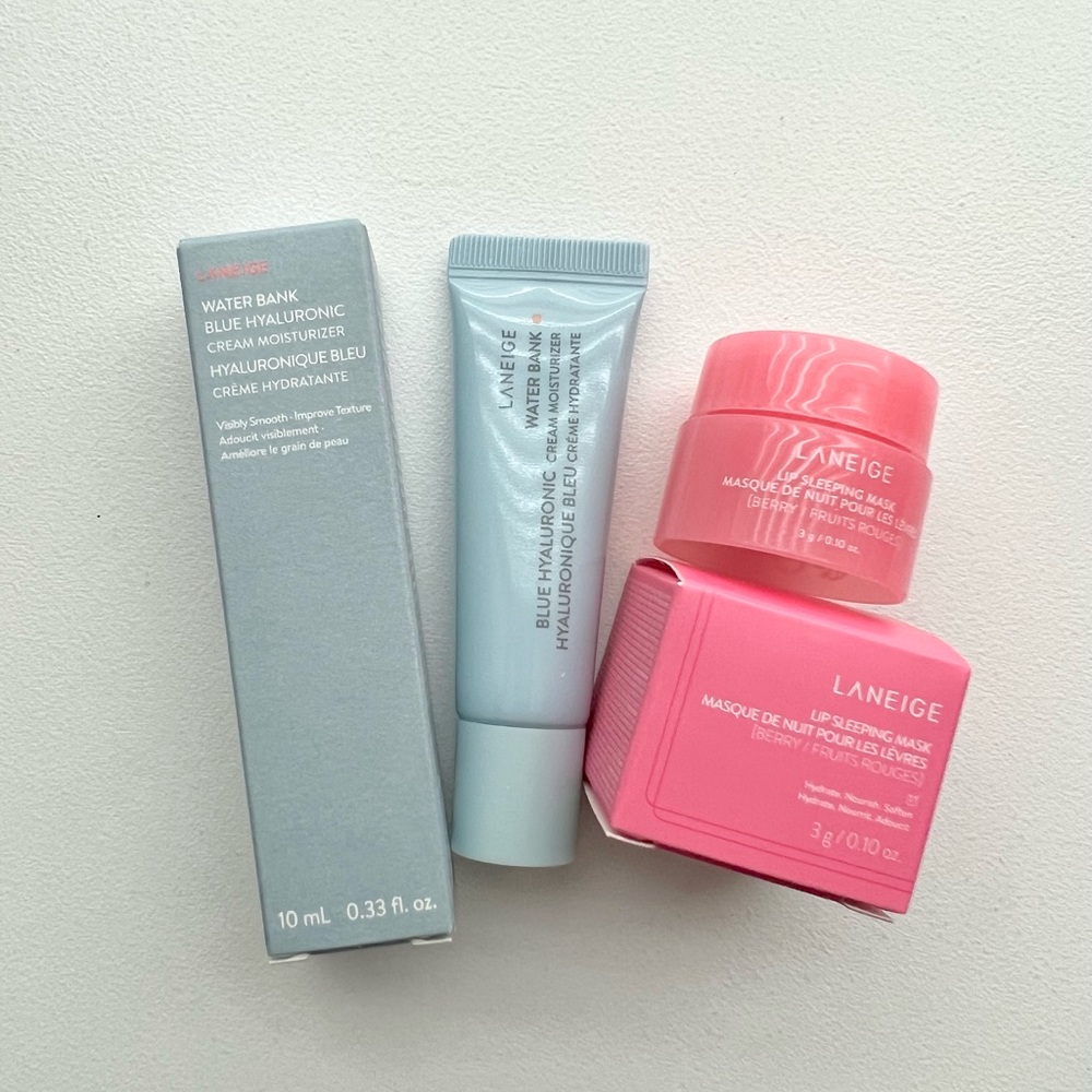 Laneige Water Bank & Sleeping Lip Mask Set